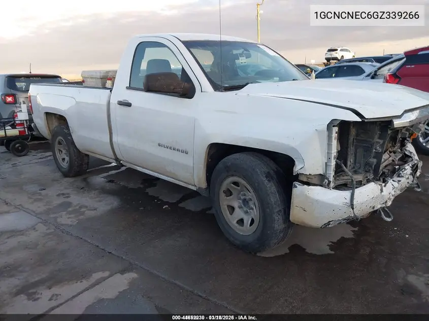 1GCNCNEC6GZ339266 2016 Chevrolet Silverado 1500 Wt