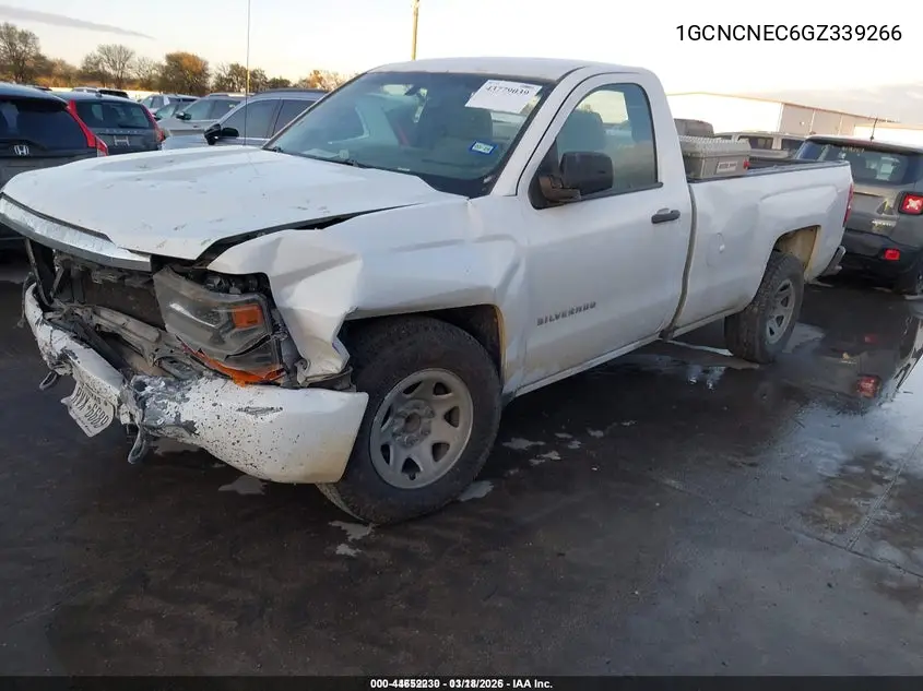 1GCNCNEC6GZ339266 2016 Chevrolet Silverado 1500 Wt
