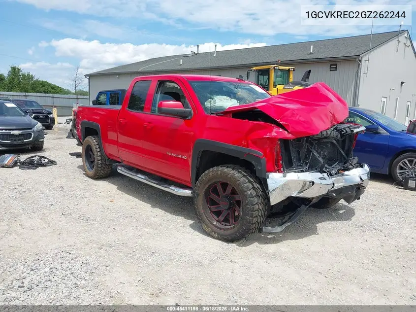 2016 Chevrolet Silverado 1500 Lt VIN: 1GCVKREC2GZ262244 Lot: 45411198