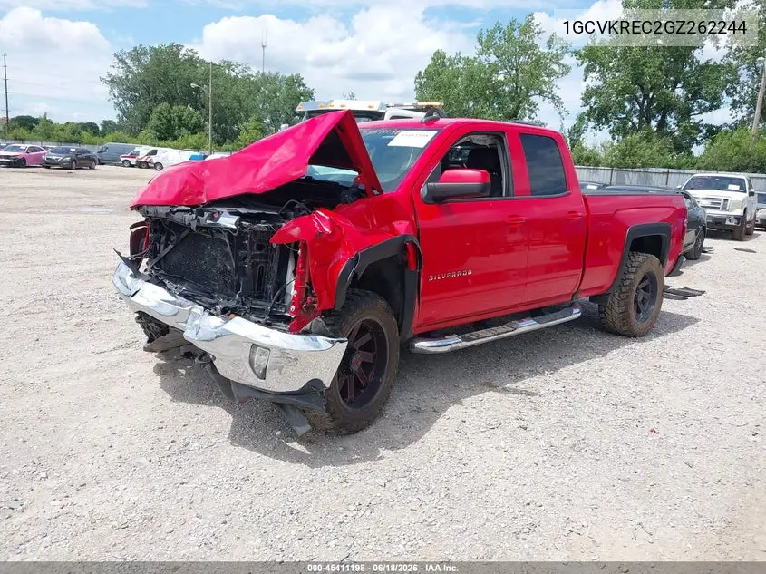 2016 Chevrolet Silverado 1500 Lt VIN: 1GCVKREC2GZ262244 Lot: 45411198