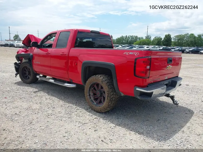 2016 Chevrolet Silverado 1500 Lt VIN: 1GCVKREC2GZ262244 Lot: 45411198