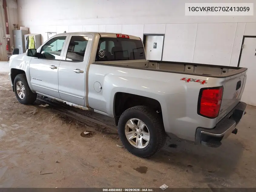 2016 Chevrolet Silverado 1500 Lt VIN: 1GCVKREC7GZ413059 Lot: 45503882