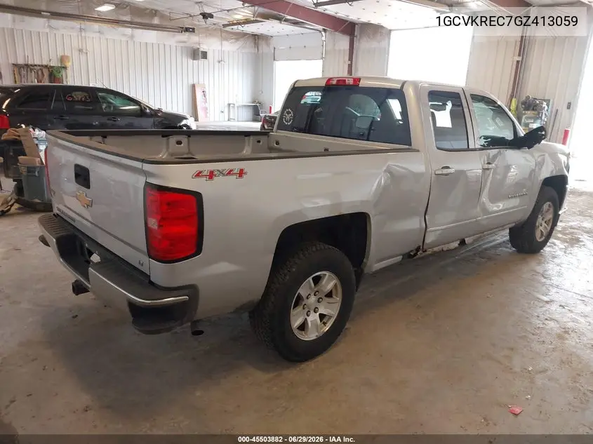 2016 Chevrolet Silverado 1500 Lt VIN: 1GCVKREC7GZ413059 Lot: 45503882