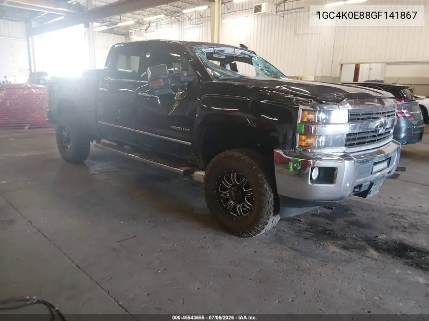 2016 Chevrolet Silverado 3500Hd Ltz VIN: 1GC4K0E88GF141867 Lot: 45543655