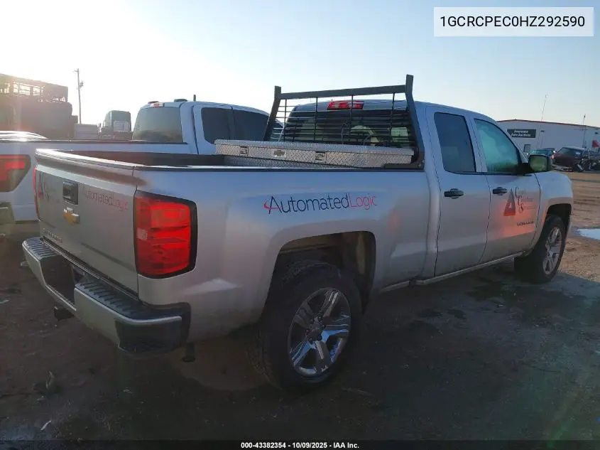 1GCRCPEC0HZ292590 2017 Chevrolet Silverado 1500 Custom