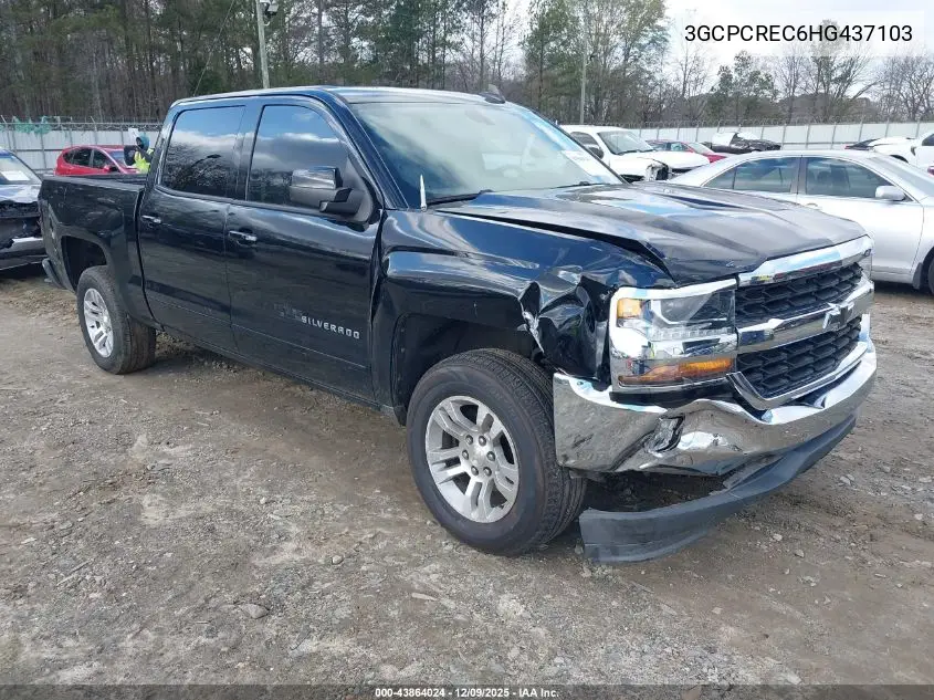 3GCPCREC6HG437103 2017 Chevrolet Silverado 1500 1Lt