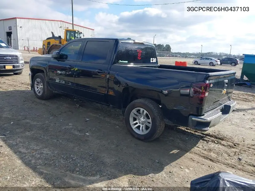 3GCPCREC6HG437103 2017 Chevrolet Silverado 1500 1Lt