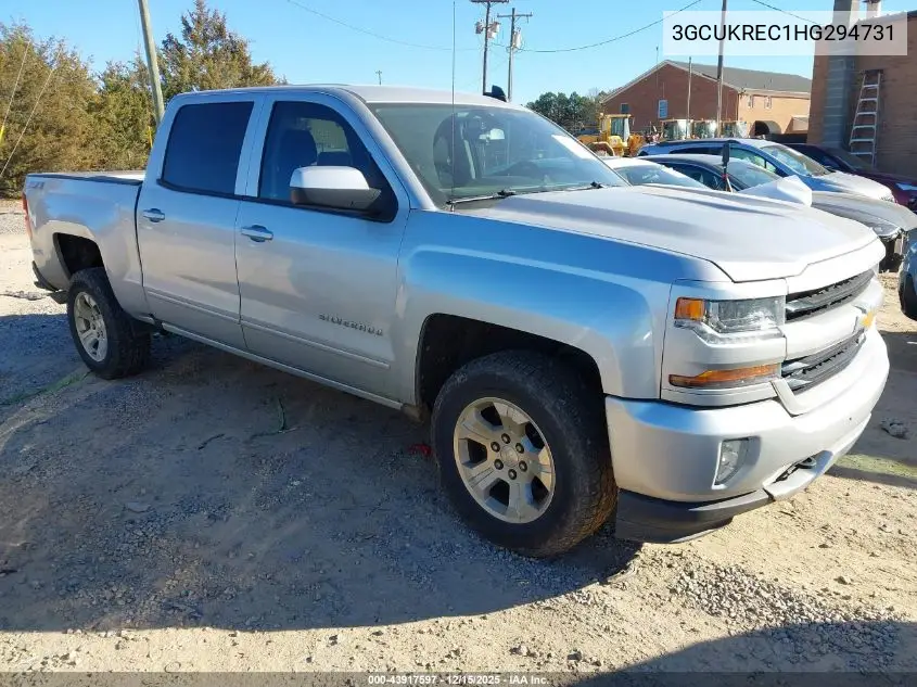 3GCUKREC1HG294731 2017 Chevrolet Silverado 1500 2Lt