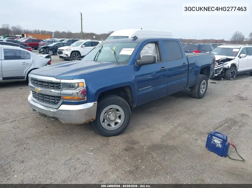 3GCUKNEC4HG277463 2017 Chevrolet Silverado 1500 Wt