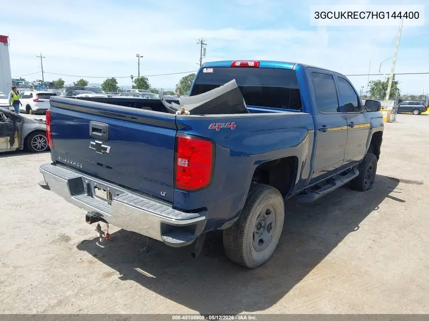 3GCUKREC7HG144400 2017 Chevrolet Silverado 1500 1Lt