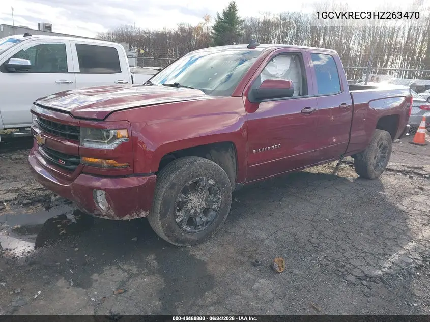 1GCVKREC3HZ263470 2017 Chevrolet Silverado 1500 2Lt