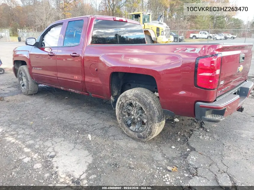 1GCVKREC3HZ263470 2017 Chevrolet Silverado 1500 2Lt