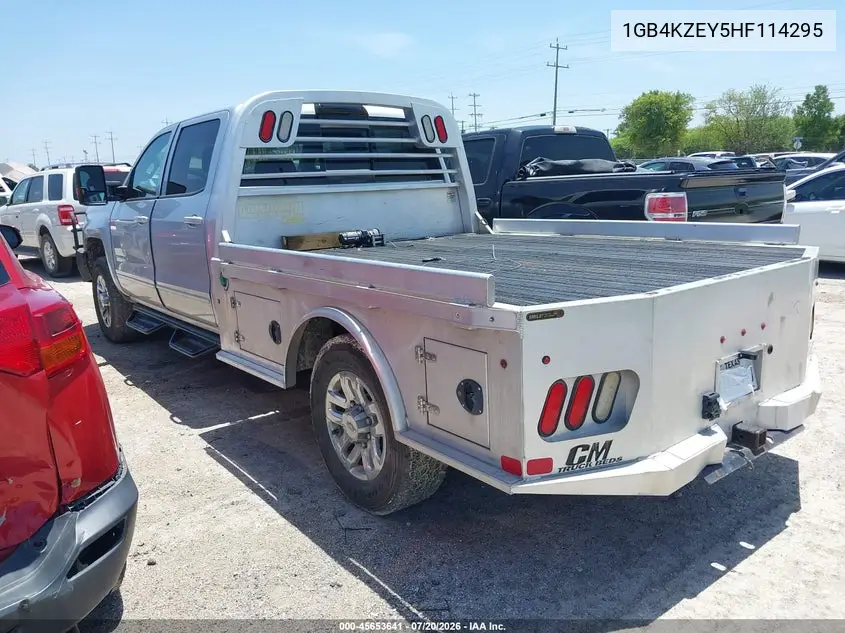 2017 Chevrolet Silverado 3500Hd Lt VIN: 1GB4KZEY5HF114295 Lot: 45653641