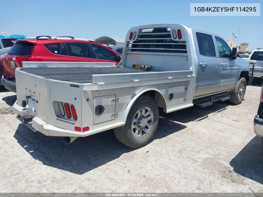 2017 Chevrolet Silverado 3500Hd Lt VIN: 1GB4KZEY5HF114295 Lot: 45653641