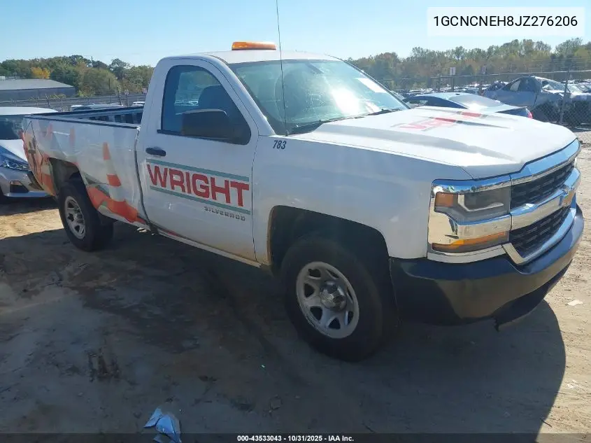 1GCNCNEH8JZ276206 2018 Chevrolet Silverado 1500 Wt