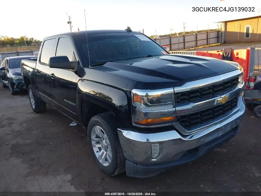 3GCUKREC4JG139032 2018 Chevrolet Silverado 1500 1Lt