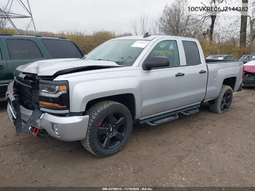 1GCVKREC6JZ144382 2018 Chevrolet Silverado 1500 2Lt