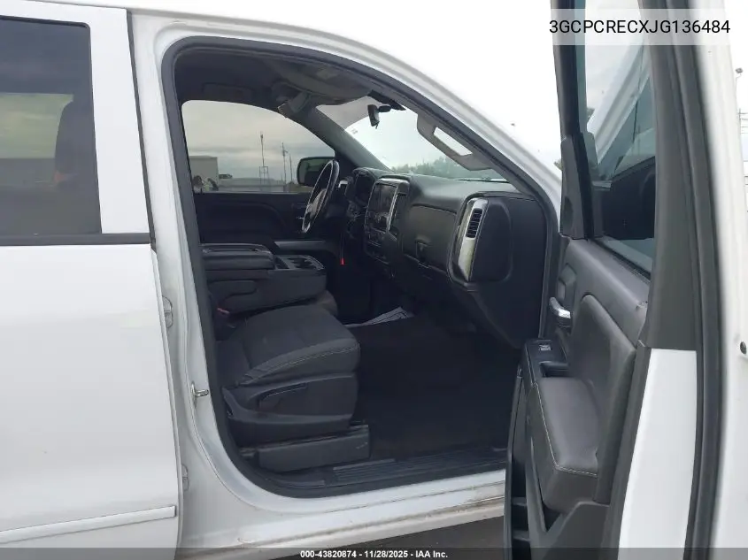 3GCPCRECXJG136484 2018 Chevrolet Silverado 1500 1Lt