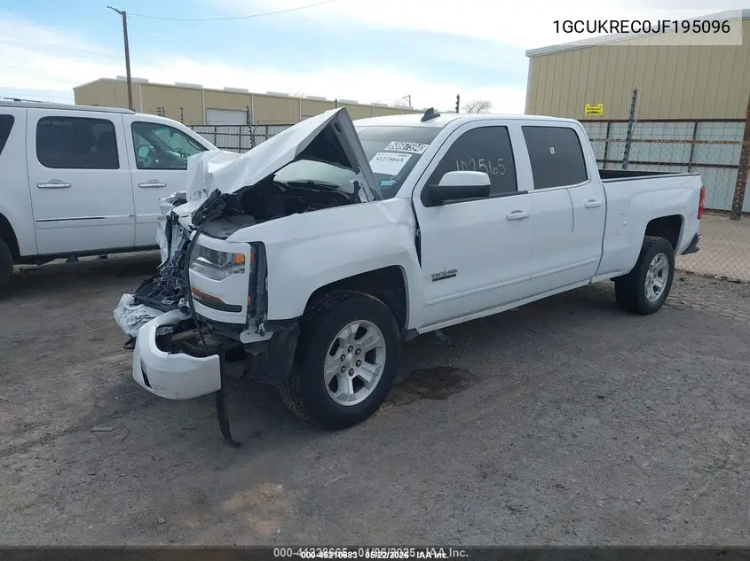1GCUKREC0JF195096 2018 Chevrolet Silverado 1500 2Lt
