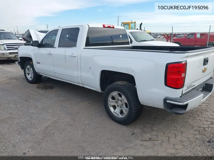 1GCUKREC0JF195096 2018 Chevrolet Silverado 1500 2Lt