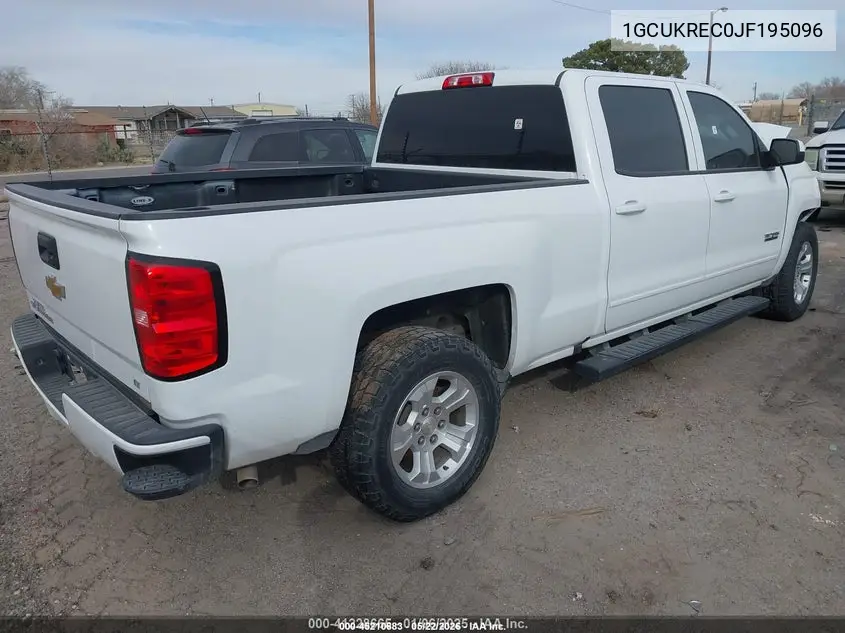 1GCUKREC0JF195096 2018 Chevrolet Silverado 1500 2Lt