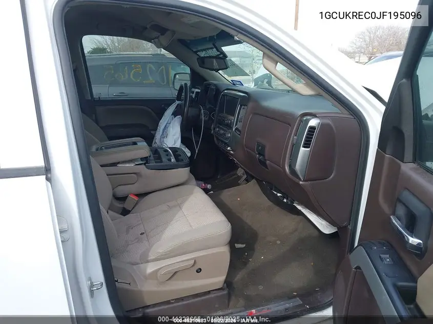 1GCUKREC0JF195096 2018 Chevrolet Silverado 1500 2Lt