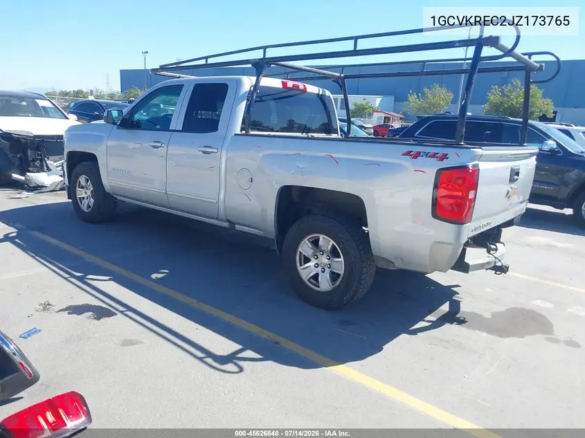 2018 Chevrolet Silverado 1500 1Lt VIN: 1GCVKREC2JZ173765 Lot: 45626548