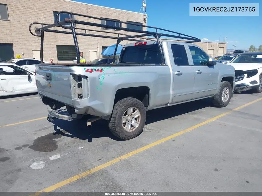 2018 Chevrolet Silverado 1500 1Lt VIN: 1GCVKREC2JZ173765 Lot: 45626548