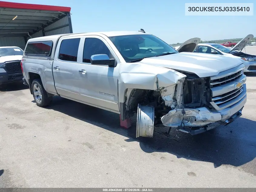 2018 Chevrolet Silverado 1500 2Lz VIN: 3GCUKSEC5JG335410 Lot: 45642546