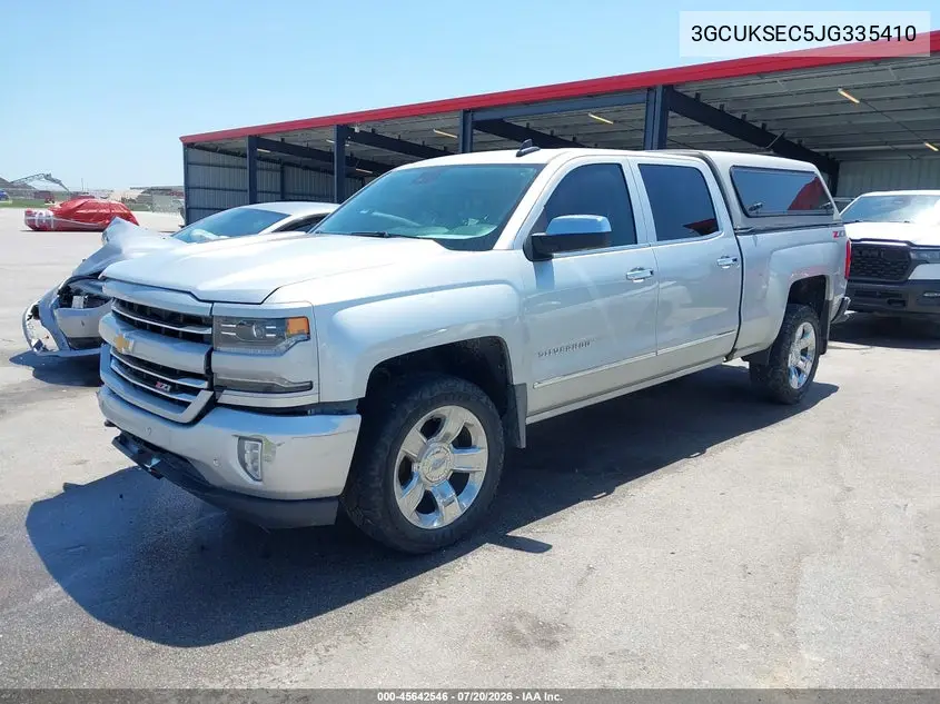 2018 Chevrolet Silverado 1500 2Lz VIN: 3GCUKSEC5JG335410 Lot: 45642546