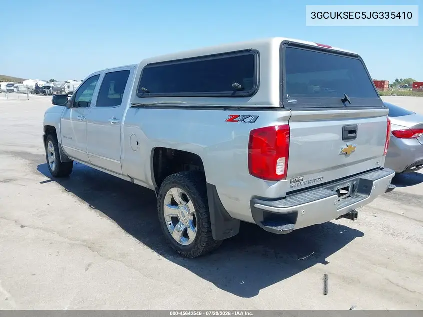 2018 Chevrolet Silverado 1500 2Lz VIN: 3GCUKSEC5JG335410 Lot: 45642546