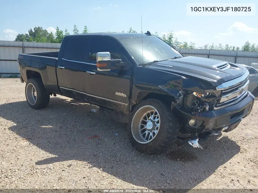 2018 Chevrolet Silverado 2500Hd High Country VIN: 1GC1KXEY3JF180725 Lot: 45688318