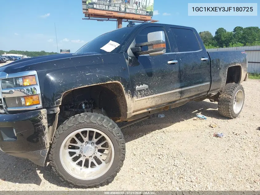 2018 Chevrolet Silverado 2500Hd High Country VIN: 1GC1KXEY3JF180725 Lot: 45688318