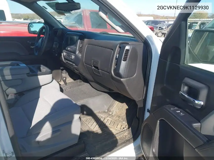 2GCVKNEC9K1129930 2019 Chevrolet Silverado 1500 Ld Wt