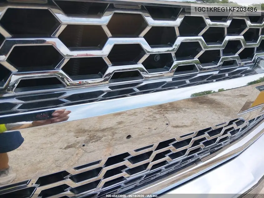 2019 Chevrolet Silverado 2500Hd Wt VIN: 1GC1KREG1KF203486 Lot: 45433056