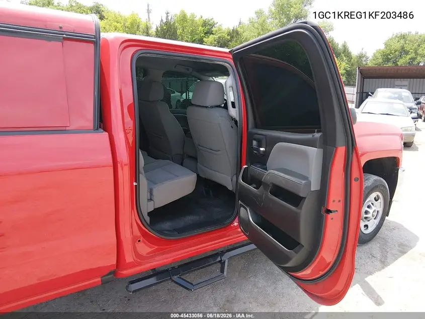 2019 Chevrolet Silverado 2500Hd Wt VIN: 1GC1KREG1KF203486 Lot: 45433056