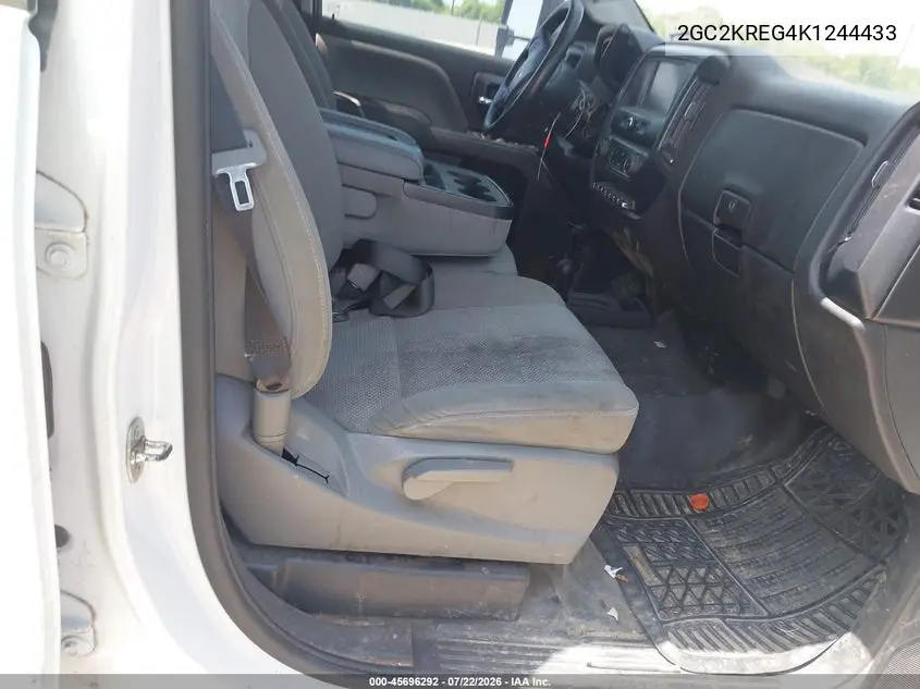 2019 Chevrolet Silverado 2500Hd Wt VIN: 2GC2KREG4K1244433 Lot: 45696292