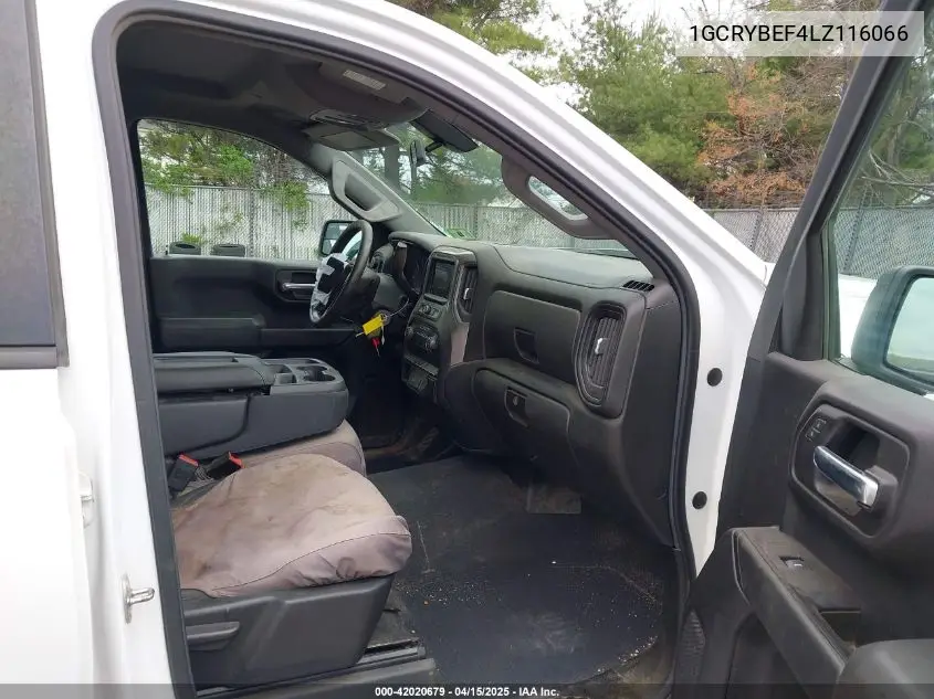 1GCRYBEF4LZ116066 2020 Chevrolet Silverado 1500 4Wd Double Cab Standard Bed Custom