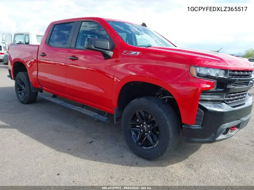 1GCPYFEDXLZ365517 2020 Chevrolet Silverado 1500 4Wd Short Bed Lt Trail Boss