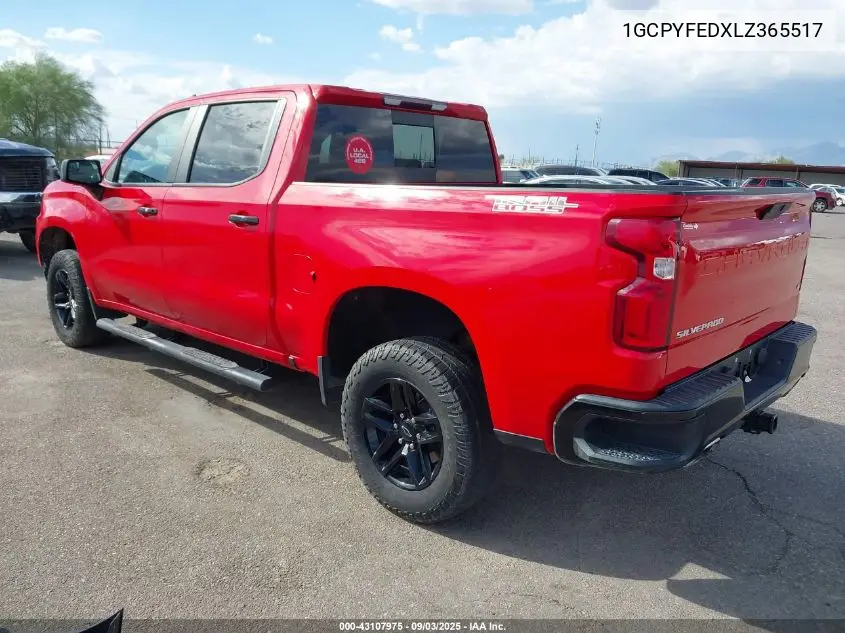 1GCPYFEDXLZ365517 2020 Chevrolet Silverado 1500 4Wd Short Bed Lt Trail Boss
