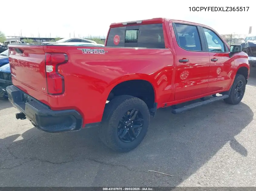 1GCPYFEDXLZ365517 2020 Chevrolet Silverado 1500 4Wd Short Bed Lt Trail Boss