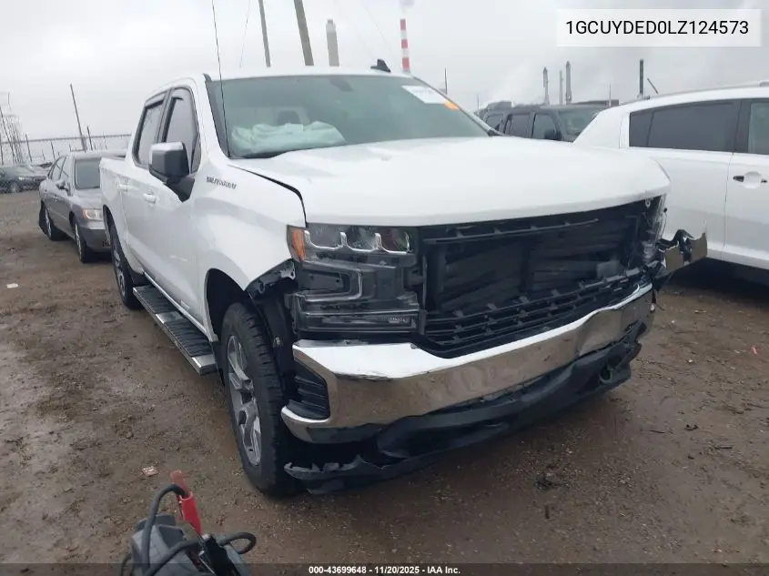 1GCUYDED0LZ124573 2020 Chevrolet Silverado 1500 4Wd Short Bed Lt