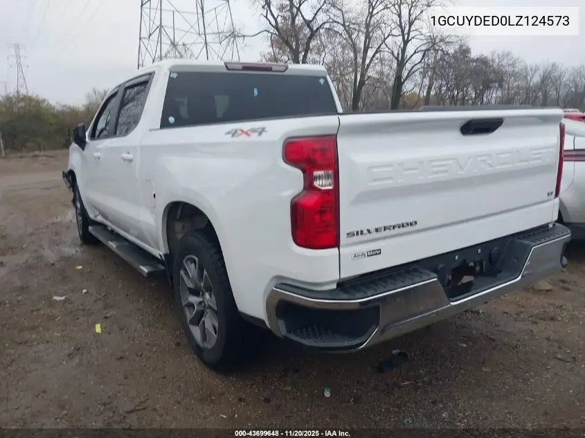 1GCUYDED0LZ124573 2020 Chevrolet Silverado 1500 4Wd Short Bed Lt