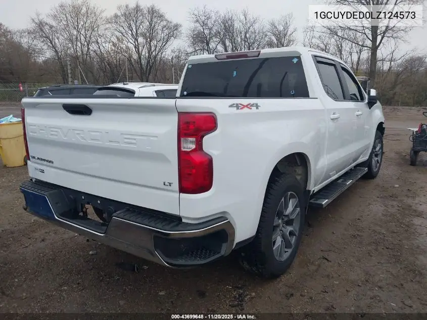 1GCUYDED0LZ124573 2020 Chevrolet Silverado 1500 4Wd Short Bed Lt