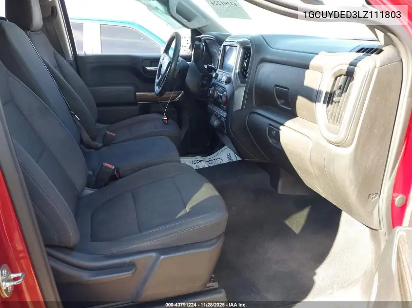 1GCUYDED3LZ111803 2020 Chevrolet Silverado 1500 4Wd Short Bed Lt