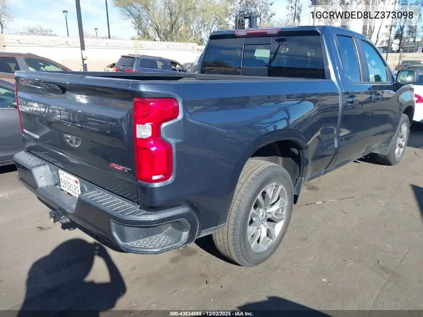 1GCRWDED8LZ373098 2020 Chevrolet Silverado 1500 2Wd Standard Bed Rst