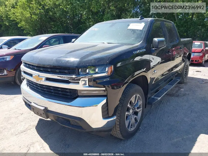 1GCPWCED0MZ396992 2021 Chevrolet Silverado 1500 2Wd Short Bed Lt