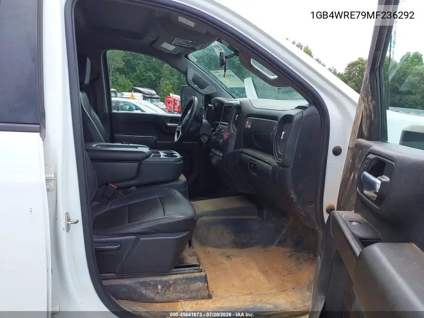 2021 Chevrolet Silverado 3500Hd Chassis Work Truck VIN: 1GB4WRE79MF236292 Lot: 45641673