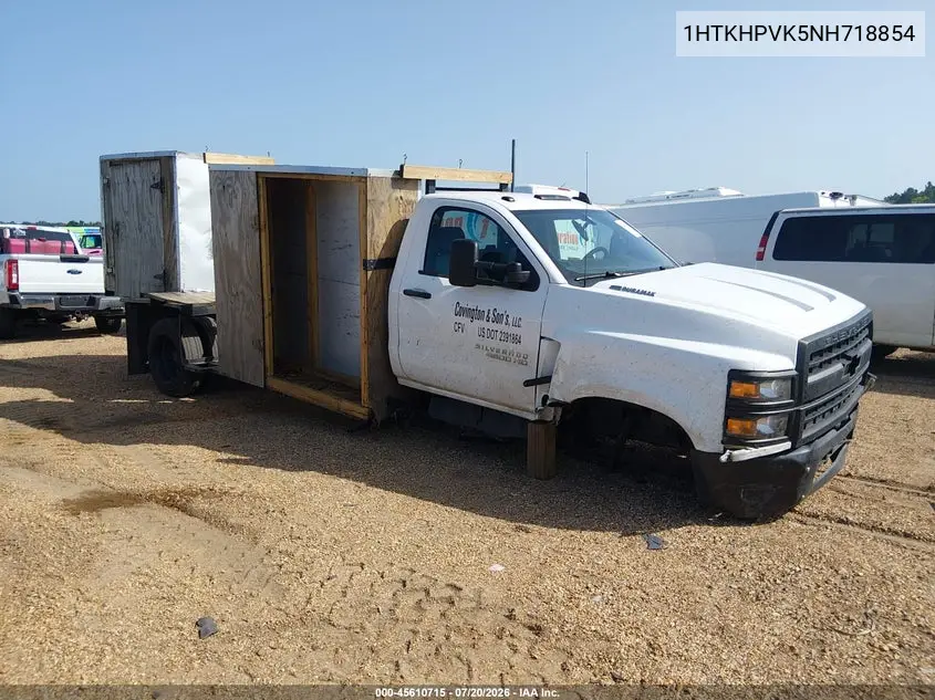 2022 Chevrolet Silverado 4500Hd 1Wt VIN: 1HTKHPVK5NH718854 Lot: 45610715