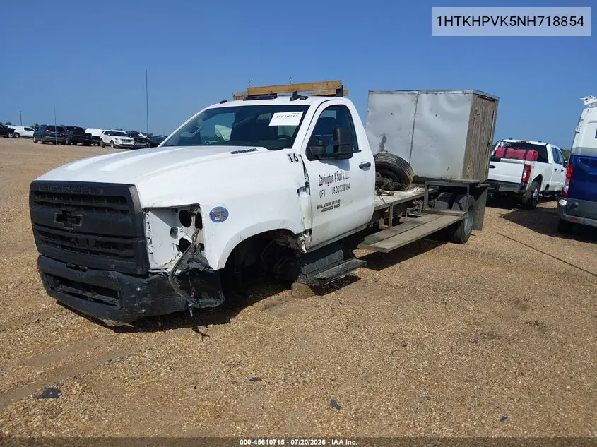 2022 Chevrolet Silverado 4500Hd 1Wt VIN: 1HTKHPVK5NH718854 Lot: 45610715